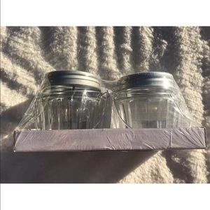 Ashland Accents - Ashland Set of 2 Tealight Jar Clear Glass Ashland Accents - Ashland Set of 2 Tealight Jar Clear Glass